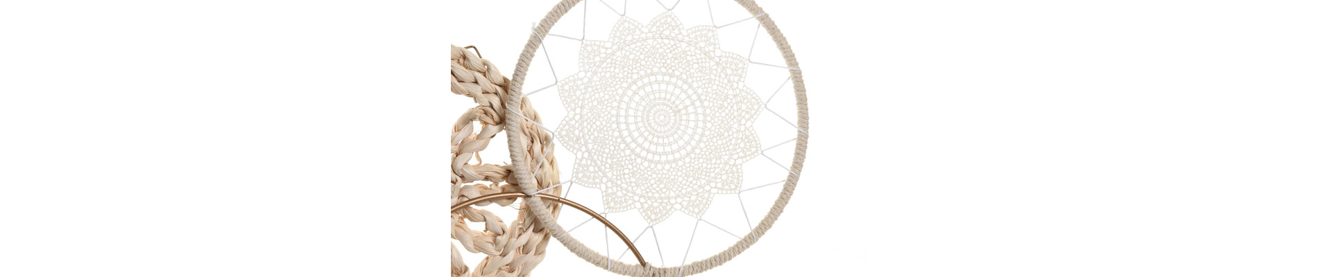 DECORACION PARED FIBRA MAIZ 79X7X41,5 NATURAL