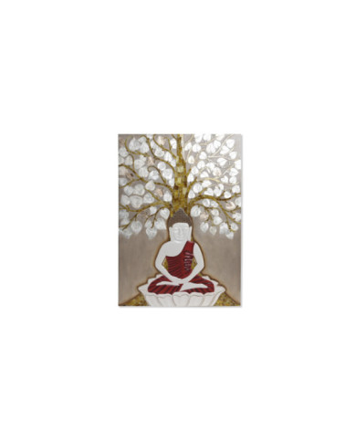 DECORACION PARED NACAR RESINA 70X4X100 BUDA ARBOL