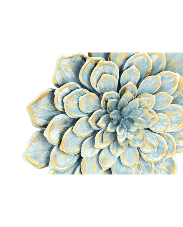 DECORACION PARED METAL 61X8X61 FLOR 2 SURT.