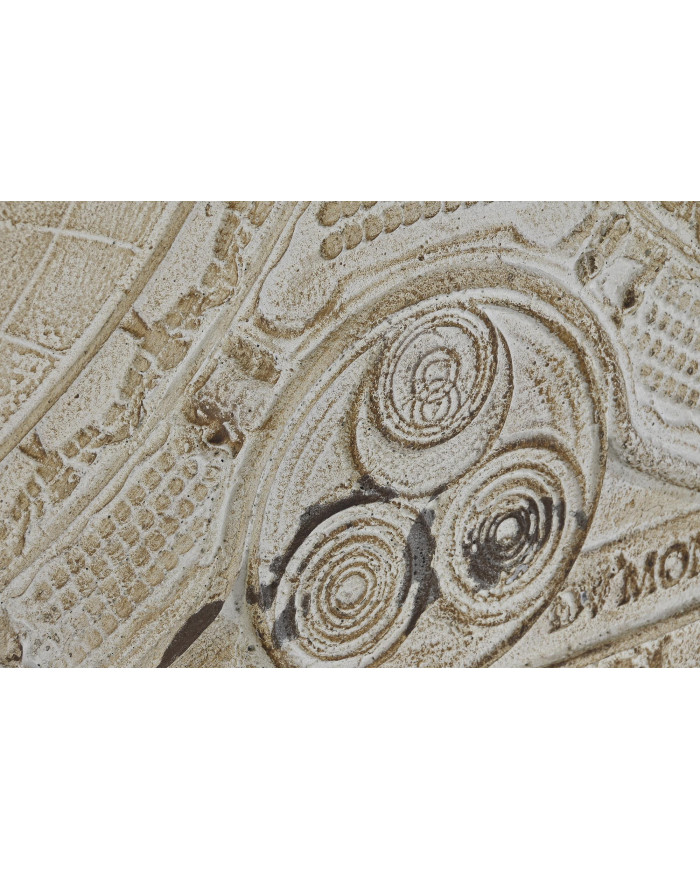 DECORACION PARED SET 3 RESINA 178X4X112 BEIGE