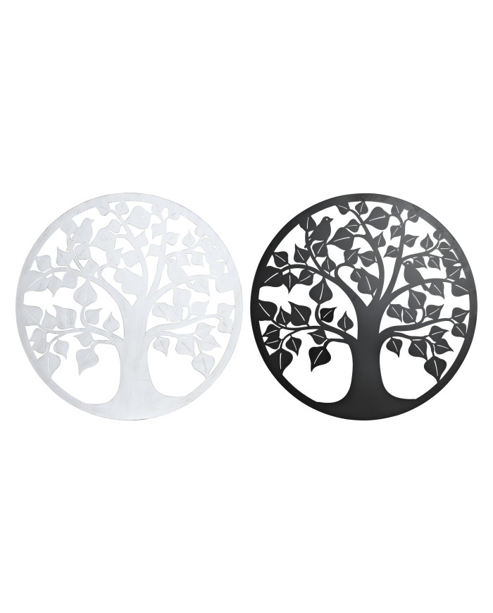 DECORACION PARED METAL 100X1X100 ARBOL 2 SURT.