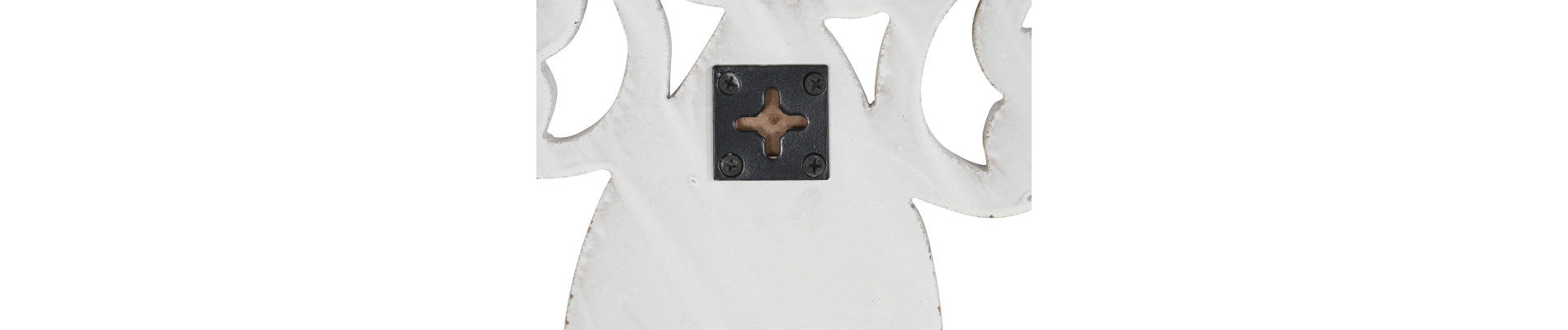 DECORACION PARED MDF 90X2X90 ARBOL DECAPE BLANCO
