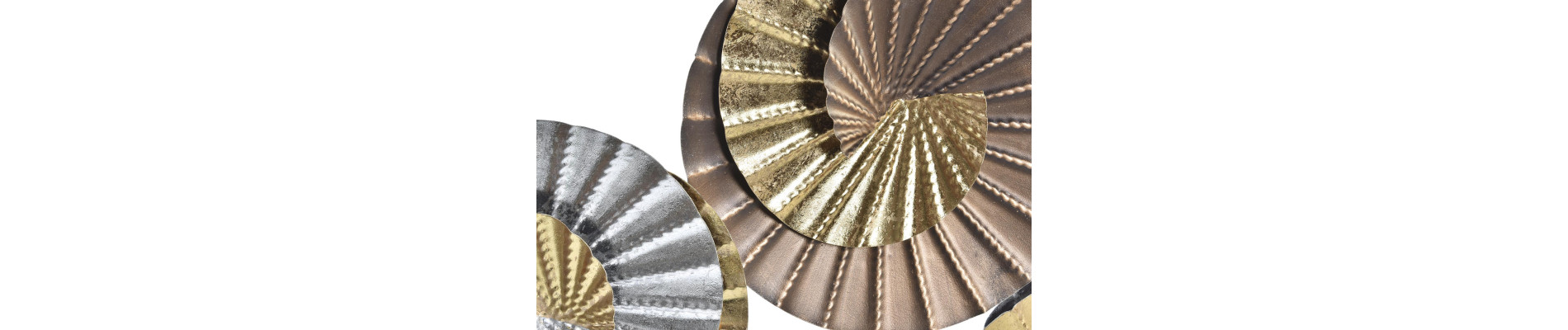DECORACION PARED METAL 104X4,5X43 ESPIRAL