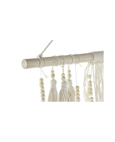 DECORACION COLGANTE MDF ALGODON 102X2X150 BLANCO