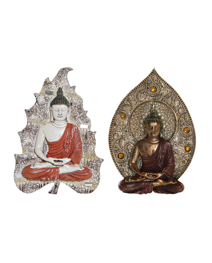 DECORACION PARED RESINA 19X3,1X26,5 BUDA 3 SURT.