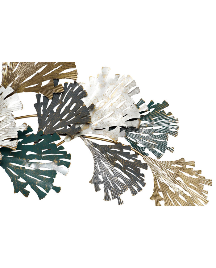 DECORACION PARED METAL 93,3X12X125,7 RAMAS VERDE