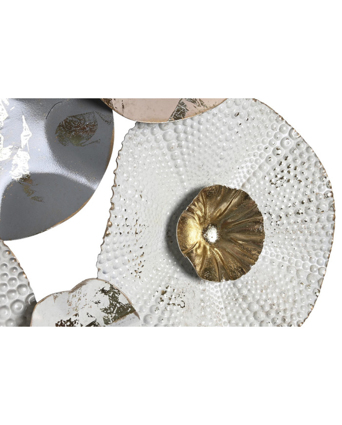 DECORACION PARED METAL 80X7X80 BLANCO