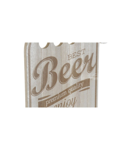 DECORACION PARED MDF 25X1X55 CERVEZA CHAPAS