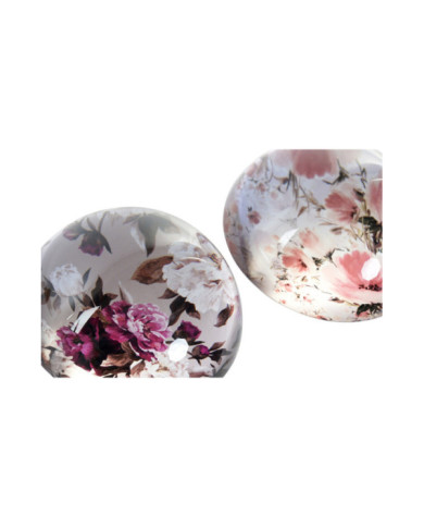 PISAPAPELES CRISTAL 8X8X4 FLORES 2 SURT.