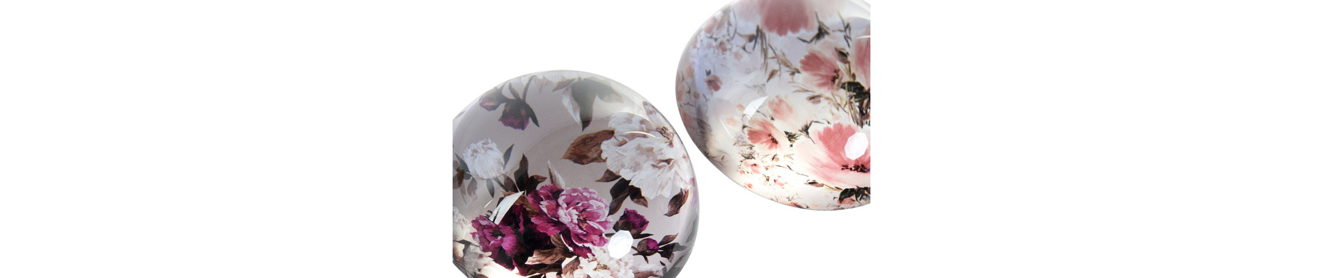 PISAPAPELES CRISTAL 8X8X4 FLORES 2 SURT.