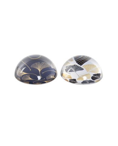 PISAPAPELES CRISTAL 8X8X4 GINKO 2 SURT.