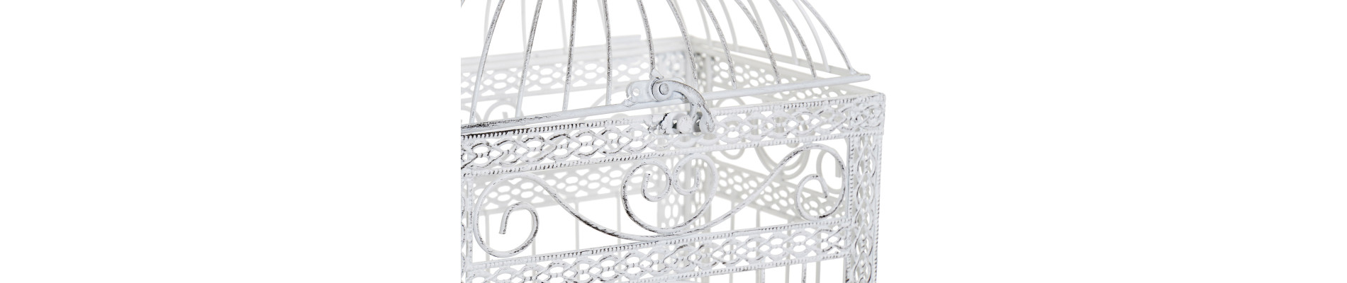JAULA SET 2 METAL 28X20X54 DECAPE BLANCO