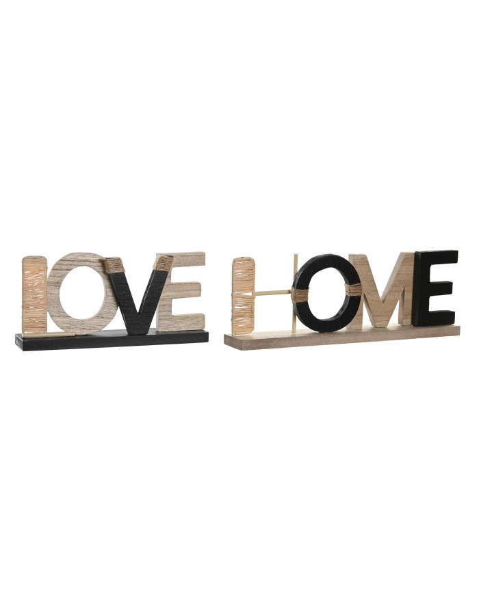 DECORACION MDF 30X5X10,5 LOVE HOME 2 SURT.