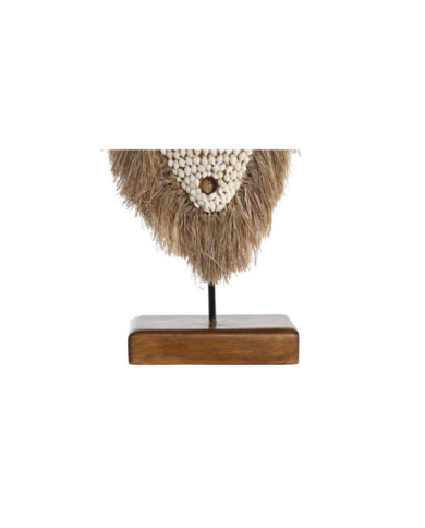 DECORACION FIBRA ALBASIA 30X10,5X53 MASCARA