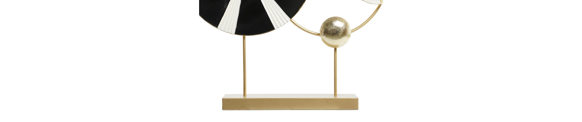 DECORACION METAL 62X9X61,6 MODERNO NEGRO