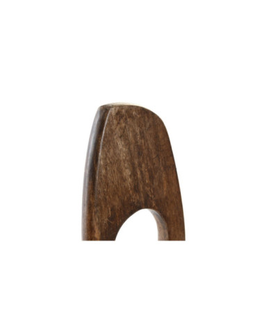 DECORACION MANGO METAL 17X6X44 ABSTRACTO NATURAL