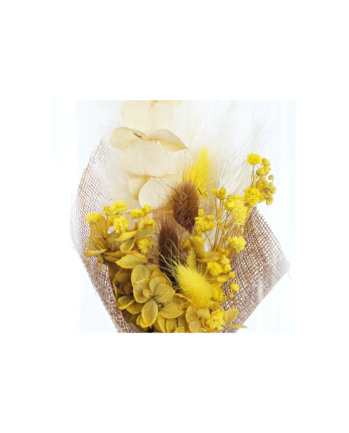 DECORACION FLOR SECA CRISTAL 12X12X21 2 SURT.