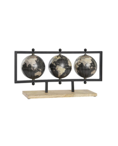 GLOBO TERRAQUEO PVC MANGO 49,5X12,7X27 3 BOLAS