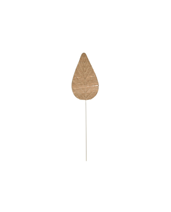 DECORACION FIBRA HIERRO 19X2X92 HOJA NATURAL