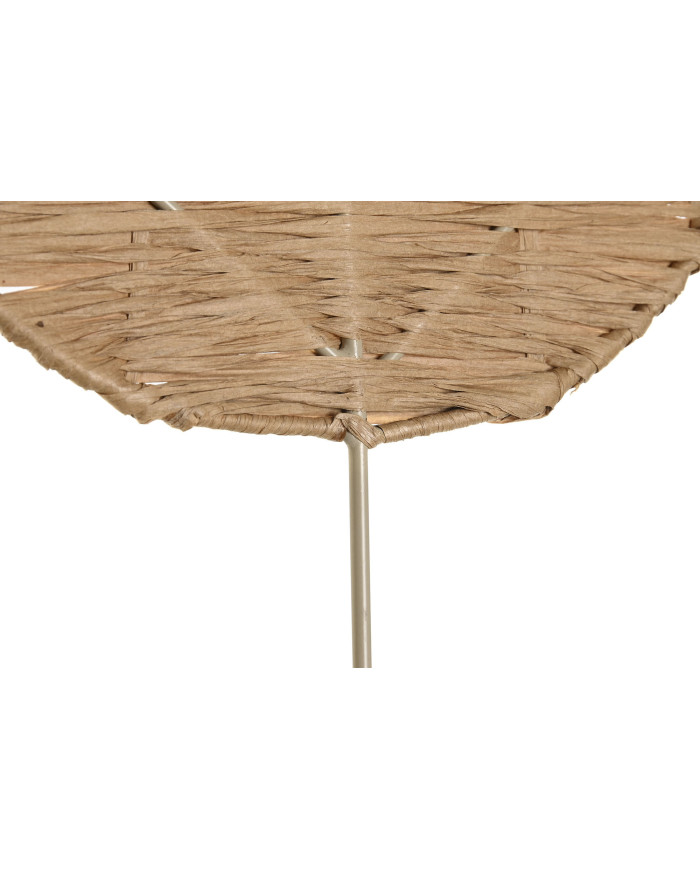 DECORACION FIBRA HIERRO 19X2X92 HOJA NATURAL