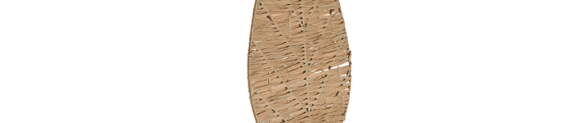 DECORACION FIBRA HIERRO 19X2X92 HOJA NATURAL
