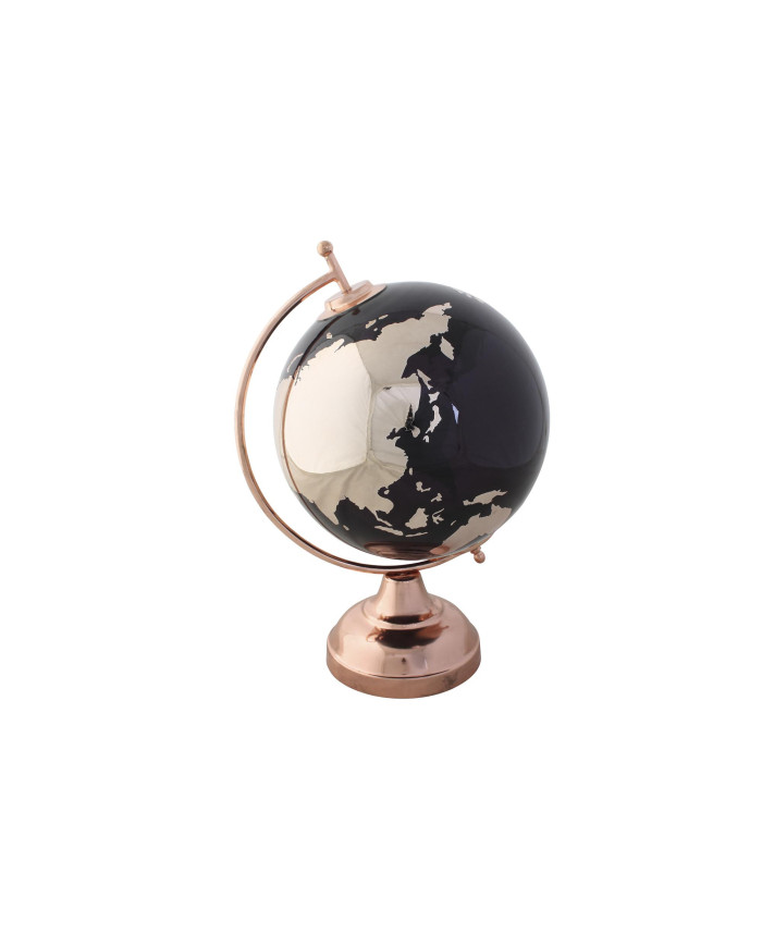 GLOBO TERRAQUEO ALUMINIO 20X20X30 20 DIAM,