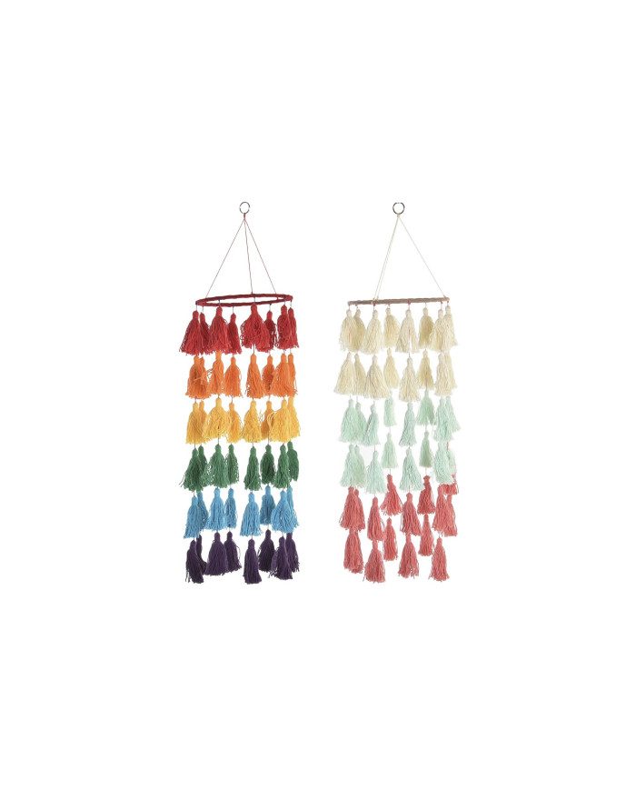 DECORACION COLGANTE POLIESTER 16X16X60 2 SURT.