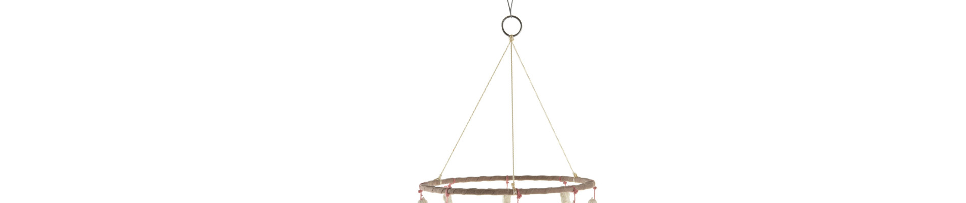 DECORACION COLGANTE POLIESTER 16X16X60 2 SURT.