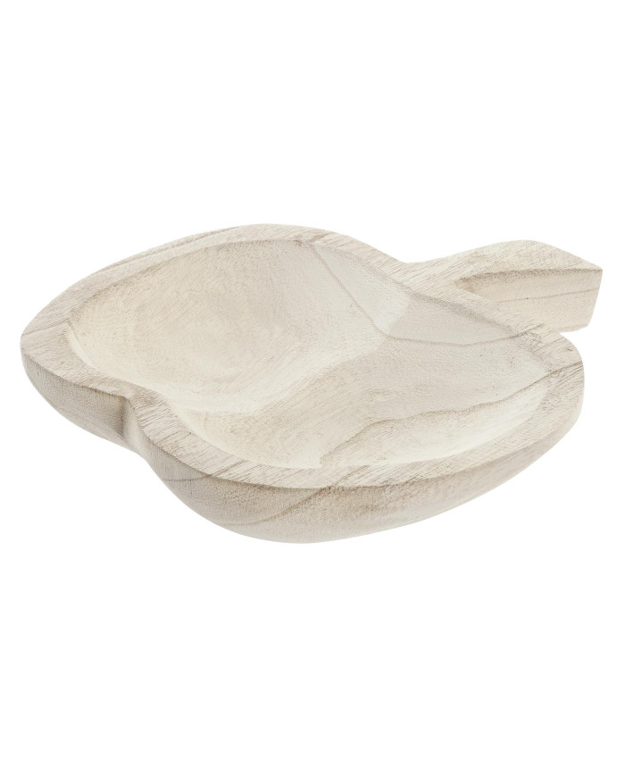 CENTRO MESA PAULOWNIA 28X25X5 NATURAL MARRON