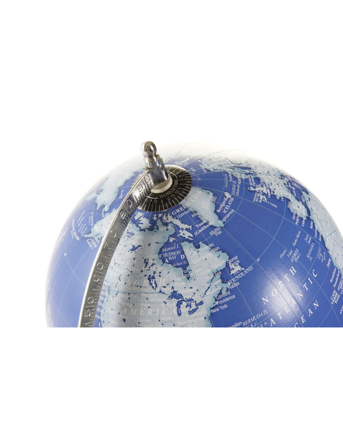 GLOBO TERRAQUEO MANGO PVC 23X20X33 AZUL