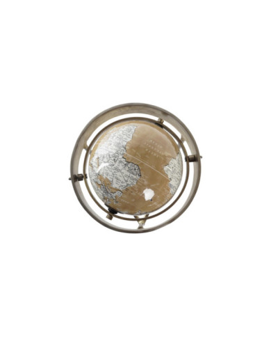 GLOBO TERRAQUEO BRONCE 23X22X43 DORADO