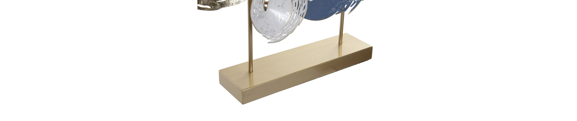 DECORACION METAL 65,4X9X51 ABSTRACTO 2 SURT.