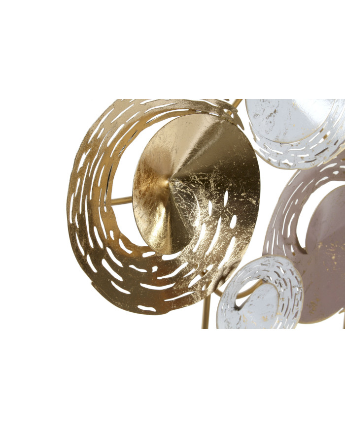 DECORACION METAL 65,4X9X51 ABSTRACTO 2 SURT.