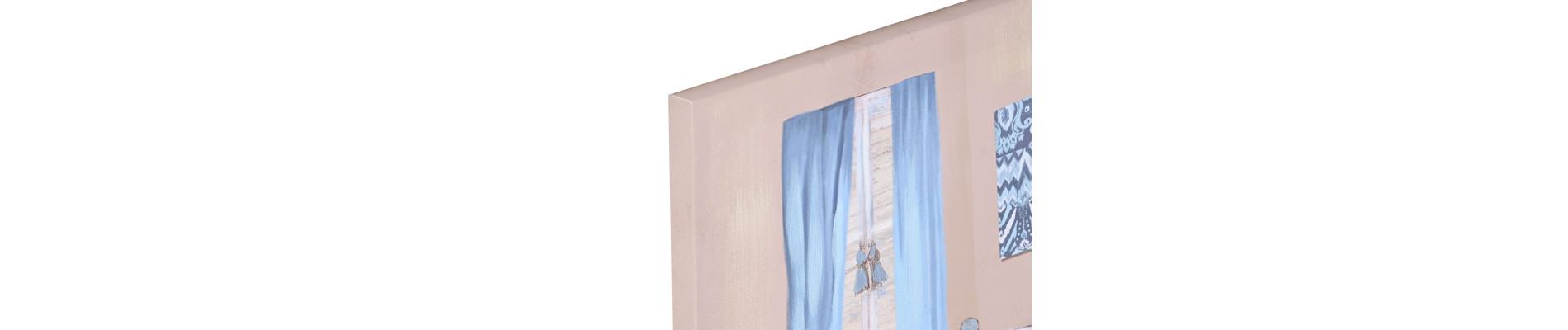 CUADRO LIENZO ABETO 40X2X40 BAÑO 2 SURT.