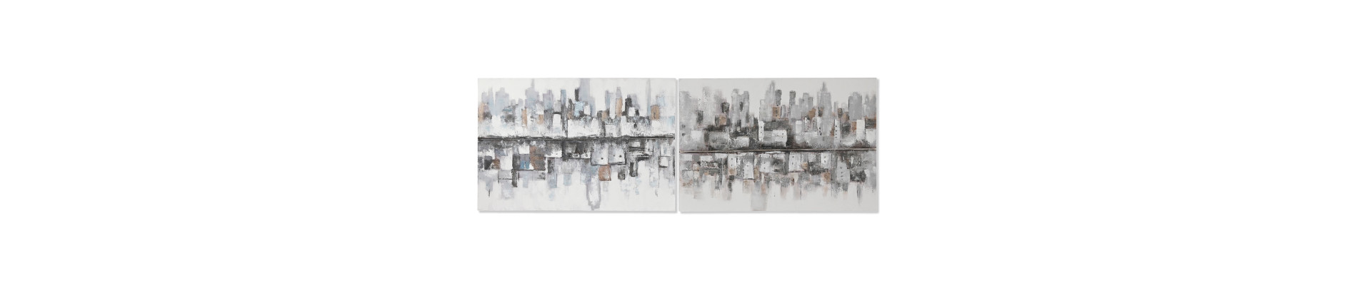 CUADRO LIENZO 120X2,8X80 CIUDAD ABSTRACTO 2 SURT.