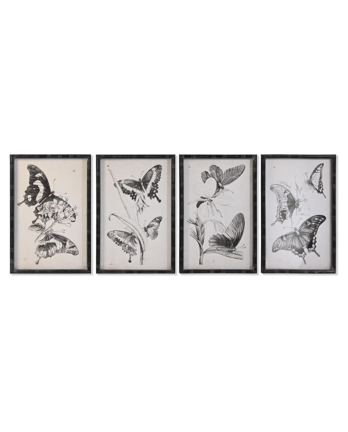 CUADRO CRISTAL ABETO 40X2,8X60 MARIPOSAS 4 SURT.