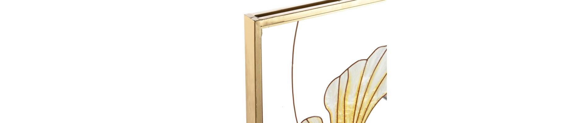 DECORACION PARED SET 3 METAL 122X3X122 HOJAS