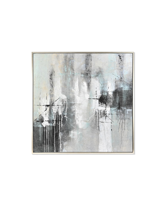 CUADRO LIENZO PS 131X4X131 ABSTRACTO PINTADO MANO