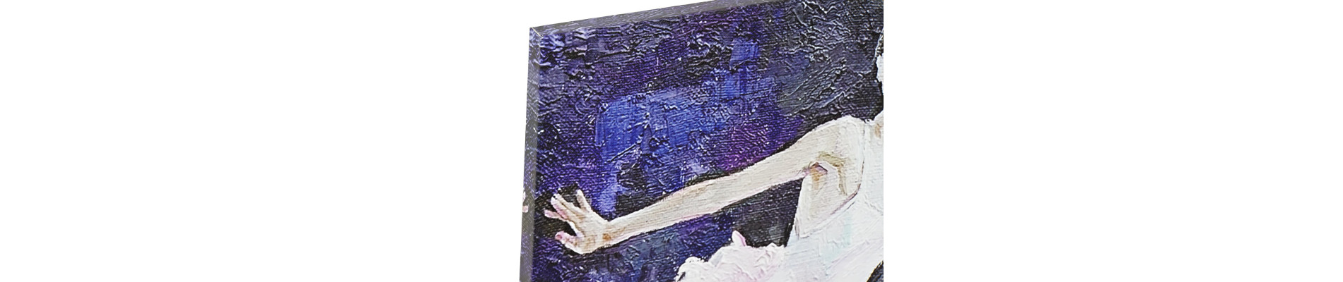 CUADRO LIENZO PINO 40X1,8X60 BAILARINA 2 SURT.