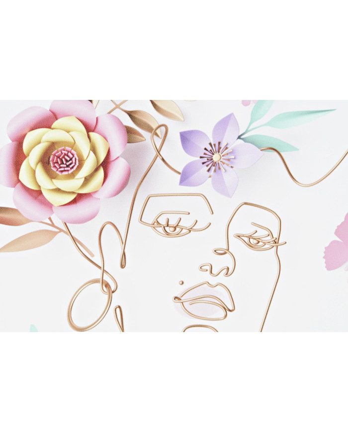 CUADRO LIENZO MDF 40X1,8X40 CARA ABSTRACTO 4 SURT.