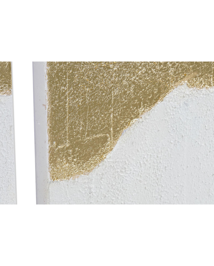 CUADRO SET 2 LIENZO MDF 101,5X3X76 ABSTRACTO