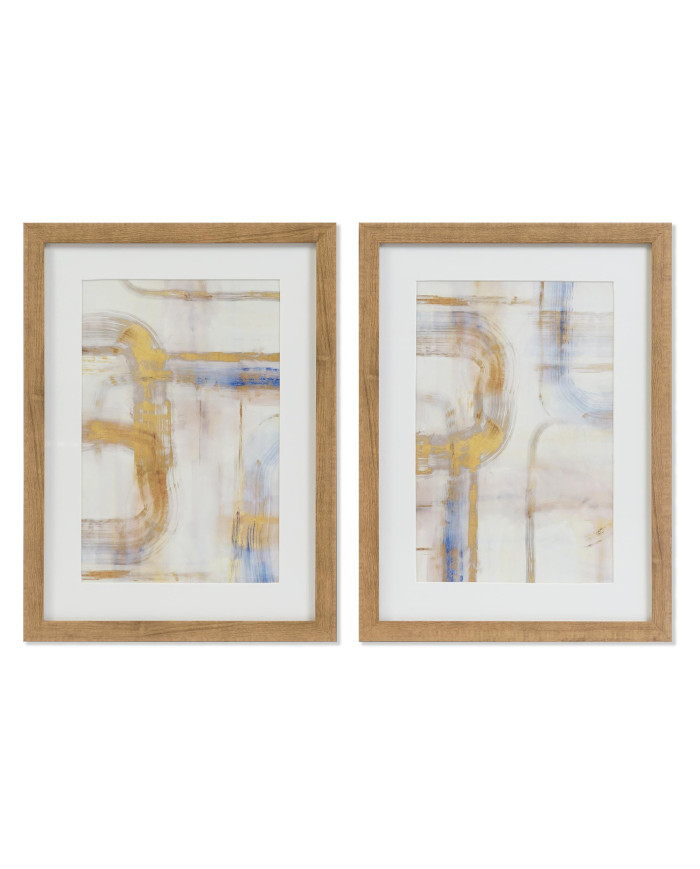 CUADRO CRISTAL PS 30X3X40 ABSTRACTO 2 SURT.