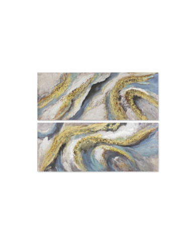 CUADRO LIENZO PINO 150X3X60 ABSTRACTO 2 SURT.