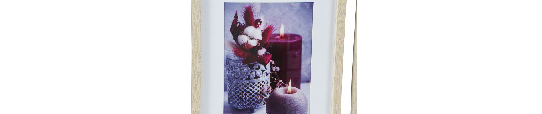 CUADRO PS 35X2X45 VELAS ENMARCADO 4 SURT.