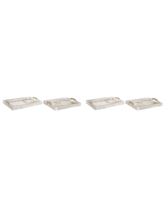 BANDEJA SET 2 MDF 40X30X6 MACETAS 2 SURT.