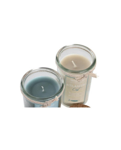 VELA CRISTAL 6X6X10 140 GR, CON TAPA 2 SURT.