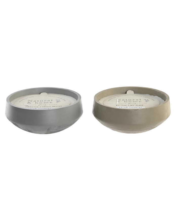 VELA CEMENTO 20X20X8 360 GR, CITRONELA 2 SURT.