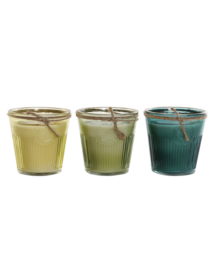 VELA CERA 11X11X11 260 GR, CITRONELA 3 SURT.