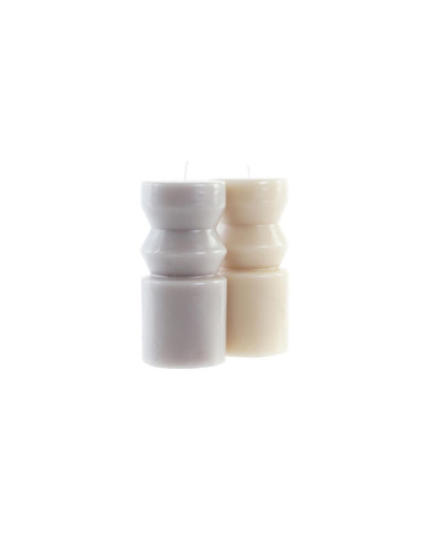 VELA CERA 6X6X14 400 GR, 2 SURT.