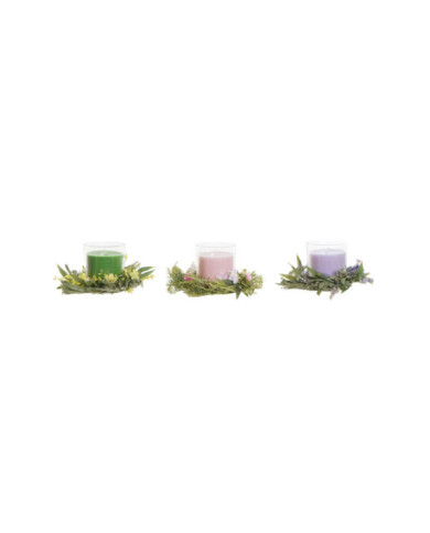 VELA CERA PERFUME 15X15X9 210 GR, SPRING 3 SURT.